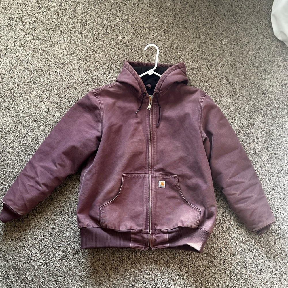 Magenta carhartt jacket